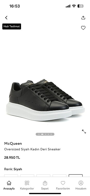 Alexander McQueen Kadın Ayakkabı