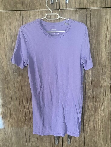 Bershka lila tişört