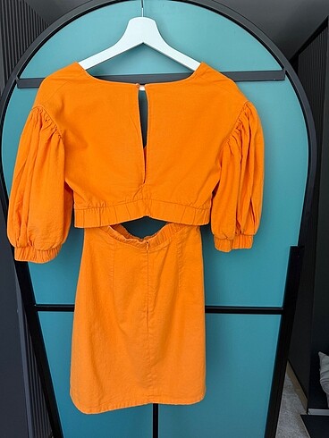 Bershka Bershka Turuncu Elbise