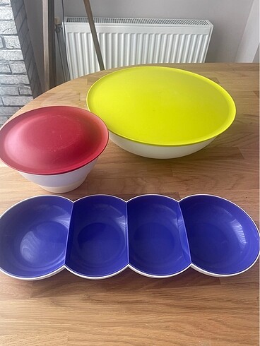 Tupperware 3 lu set