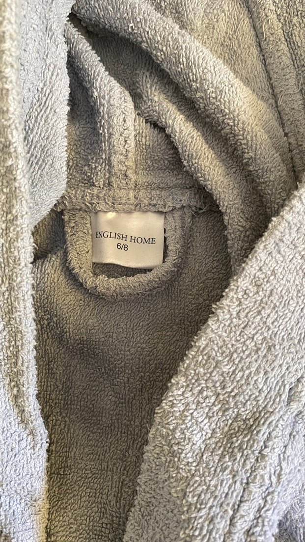 Kapüşonlu Erkek Çocuk Bornoz - Görsel 2