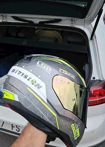 XL AYNA VİZÖR LS2 KASK MOTOSİKLET - Görsel 3