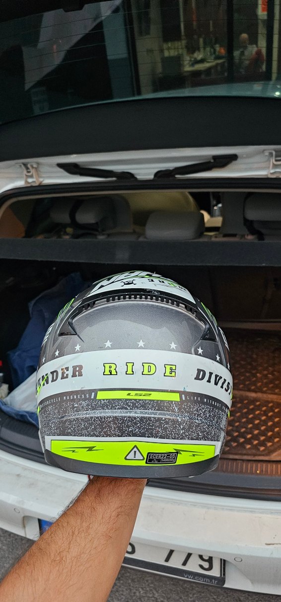 XL AYNA VİZÖR LS2 KASK MOTOSİKLET - Görsel 4