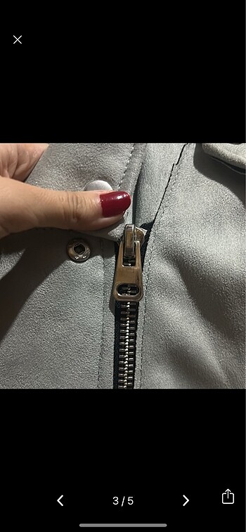 xs Beden Bershka nubuk ceket
