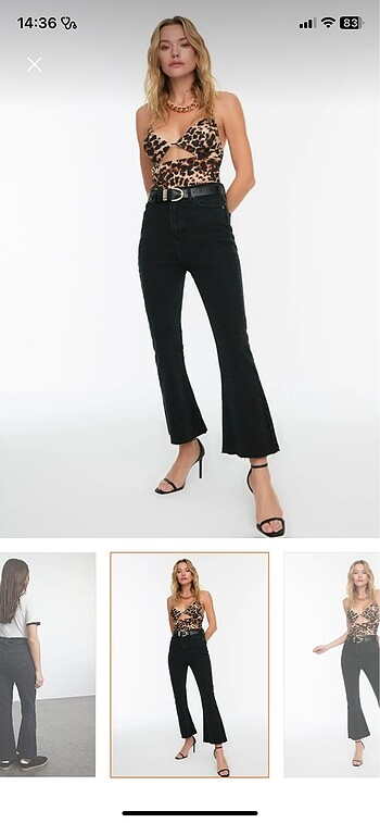 34 Beden siyah Renk Jeans