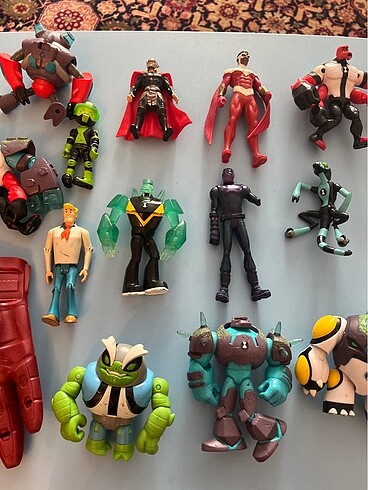  Beden Figür setleri -2 (Ben 10 karakterleri)