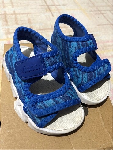 21 Beden mavi Renk Vicco bebek sandalet