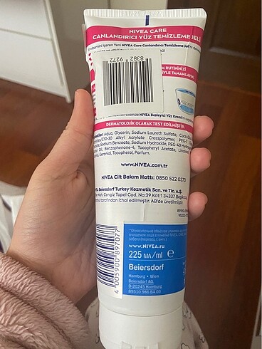 Nivea Nivea yüz temizleme jeli