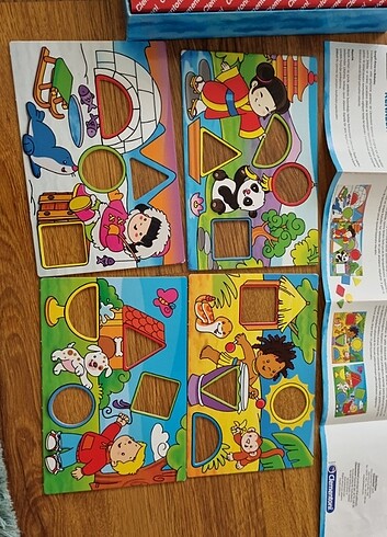 Beden Clementoni şekiller ve renkler eğitici oyun