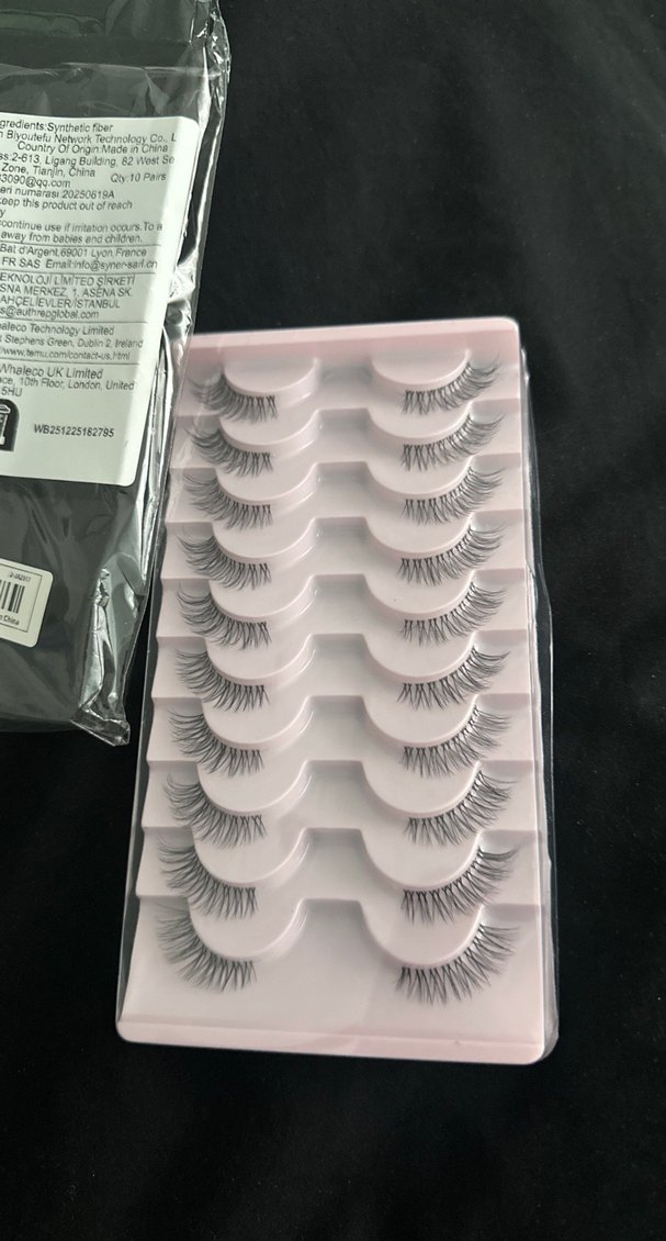 Beyaz Takma Kirpik Seti - Görsel 2