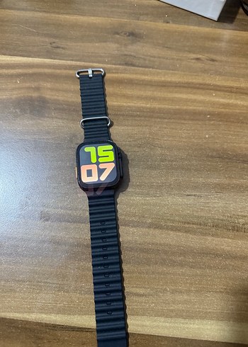 Çok Renkli Kordonlu Koyu Akıllı Saat - Görsel 3