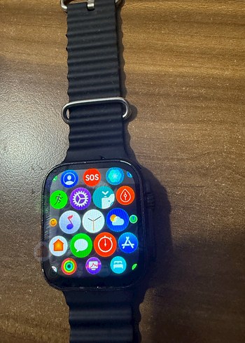 Çok Renkli Kordonlu Koyu Akıllı Saat - Görsel 6