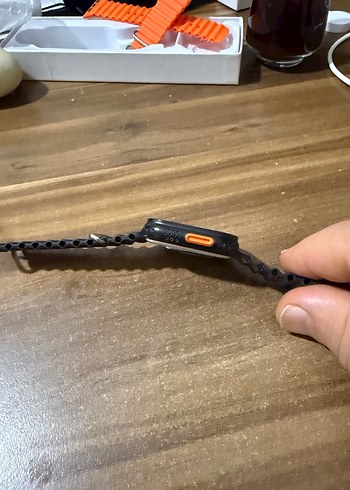 Çok Renkli Kordonlu Koyu Akıllı Saat - Görsel 7