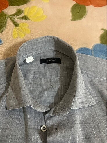 Xl keten  kısa kollu gömlek - Görsel 2