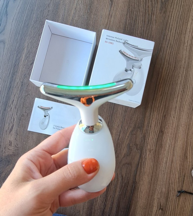 7 renk led ışık terapili bakım cihazı - Görsel 3