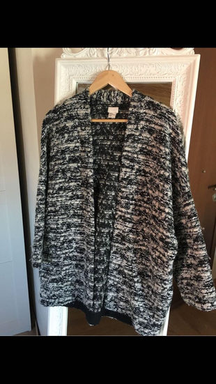 H&m kalın örgü ceket