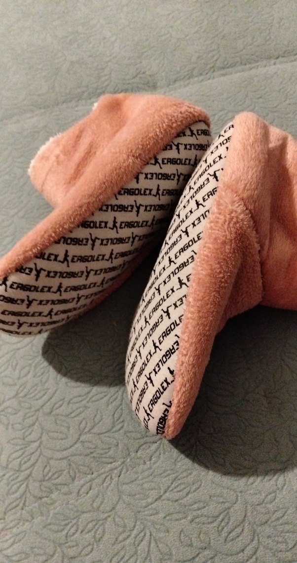 Kız Çocukları İçin Pembe Sıcak Kürklü Ev Terliği - Görsel 4