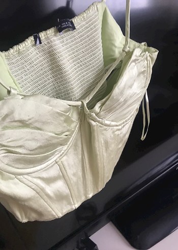 Yeşil Pilili Strappy Büstiyer - Görsel 4