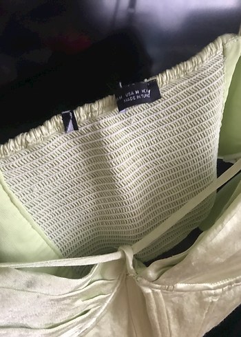 Yeşil Pilili Strappy Büstiyer - Görsel 3