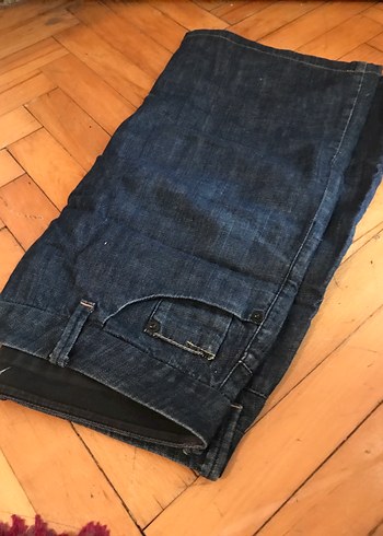 Lacivert Midi Hamile Kot Etek - Görsel 6