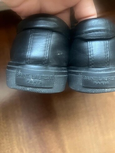 38 Beden siyah Renk Yves Saint Laurent Deri Ayakkabı