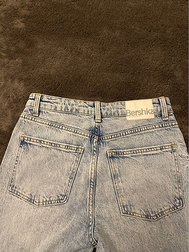 xs Beden mavi Renk Berhska Flare Jean