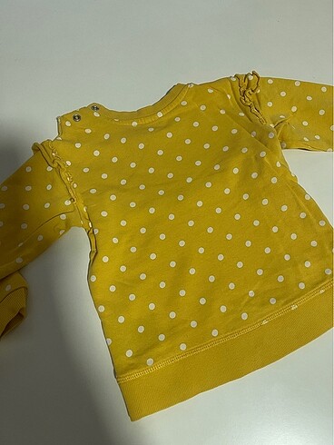 12-18 Ay Beden sarı Renk H&M bebek kazak