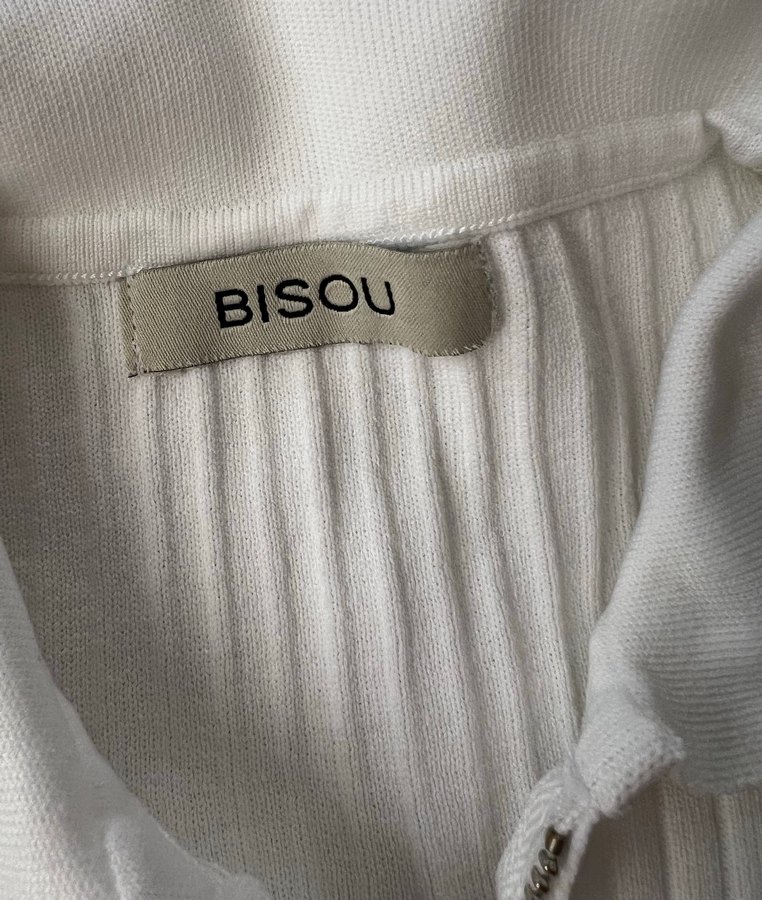 Beyaz Kısa Kollu Polo Tişört - Görsel 2