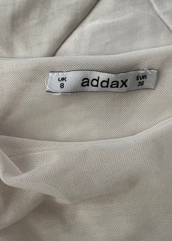 Addax beyaz tül bluz addax