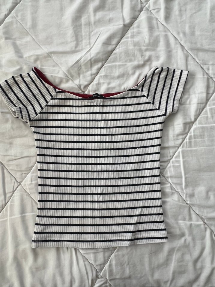 Çizgili ikili paket croplar - Görsel 2