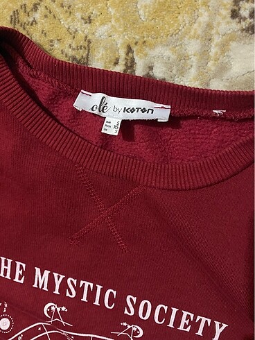 Koton bordo sweat koton