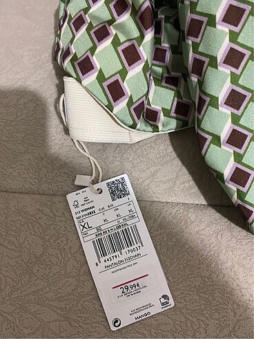 Mango Mango Saten Pantolon