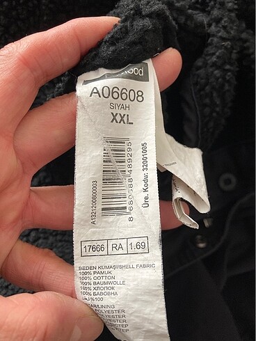 xxl Beden gri Renk Rodi XXL Parka