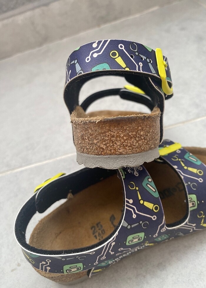 Birkenstock 25 numara sandalet - Görsel 4