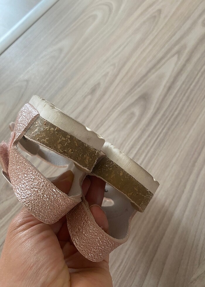 Vicco pudra simli sandalet - Görsel 4