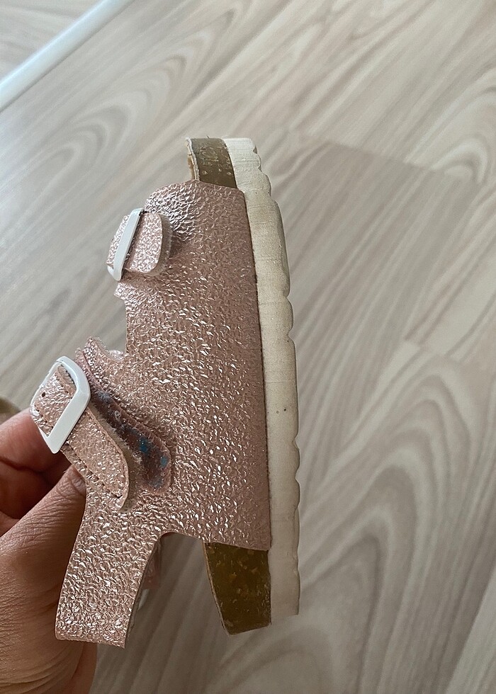 Vicco pudra simli sandalet - Görsel 3