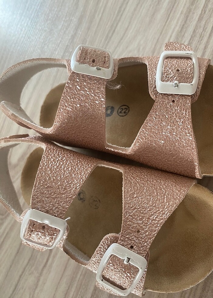 Vicco pudra simli sandalet - Görsel 2