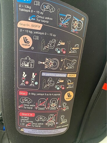 Kiwi marka oto koltuğu - Görsel 11