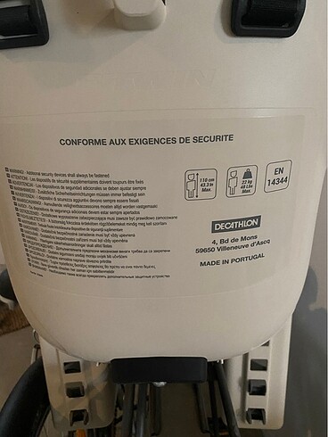 Decathlon bisikleti oto koltuğu - Görsel 11