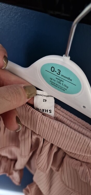 3 Ay Beden Çıtçıtlı body ve şort