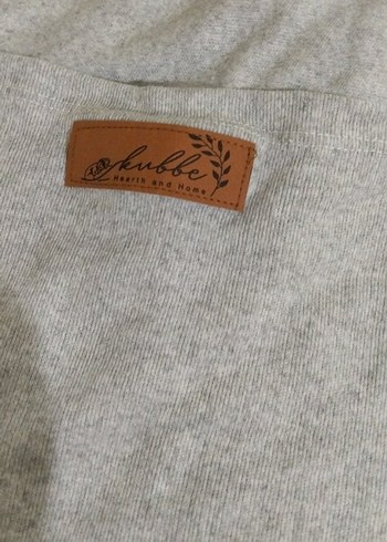 Gri penye  Bebek taşıma slingi - Görsel 4