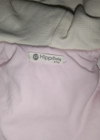 Kız Çocuk Kapüşonlu Bağlama Desenli Yelek - Görsel 4