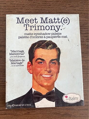 the balm meet matt trimony palet