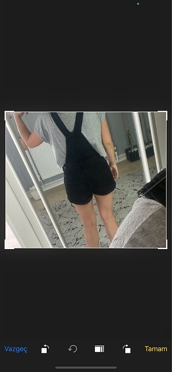 Salopet şort - Görsel 2