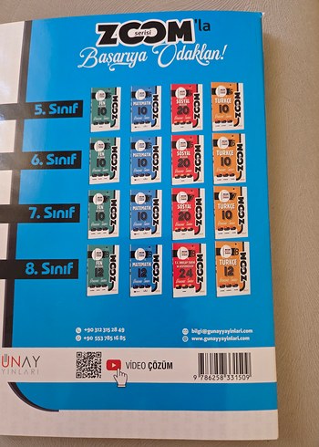  8.Sınıf,Matematik 12 Deneme Sınavı - Zoom Serisi