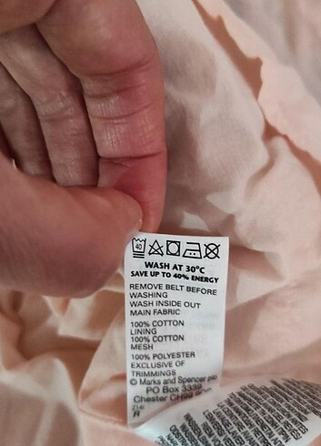 24-36 Ay Beden yeşil Renk M&S Elbise
