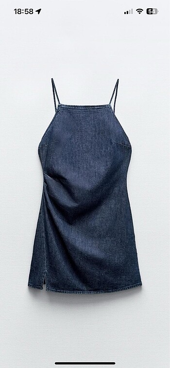 Zara Dragos denim elbise