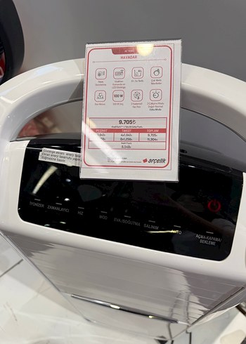 Arçelik AC 7030 su tanklı hava soğutucu - Görsel 5