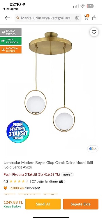 Diğer Sarkıt avize