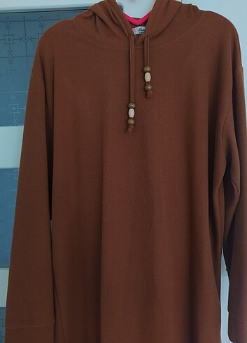 xxl Beden Taba rengi tunik bir kez giyildi sadece